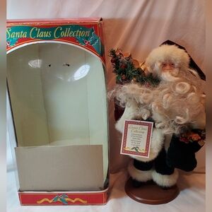 Santa Claus Collection Vtg 1998 Porcelain Hand Crafted Figure
